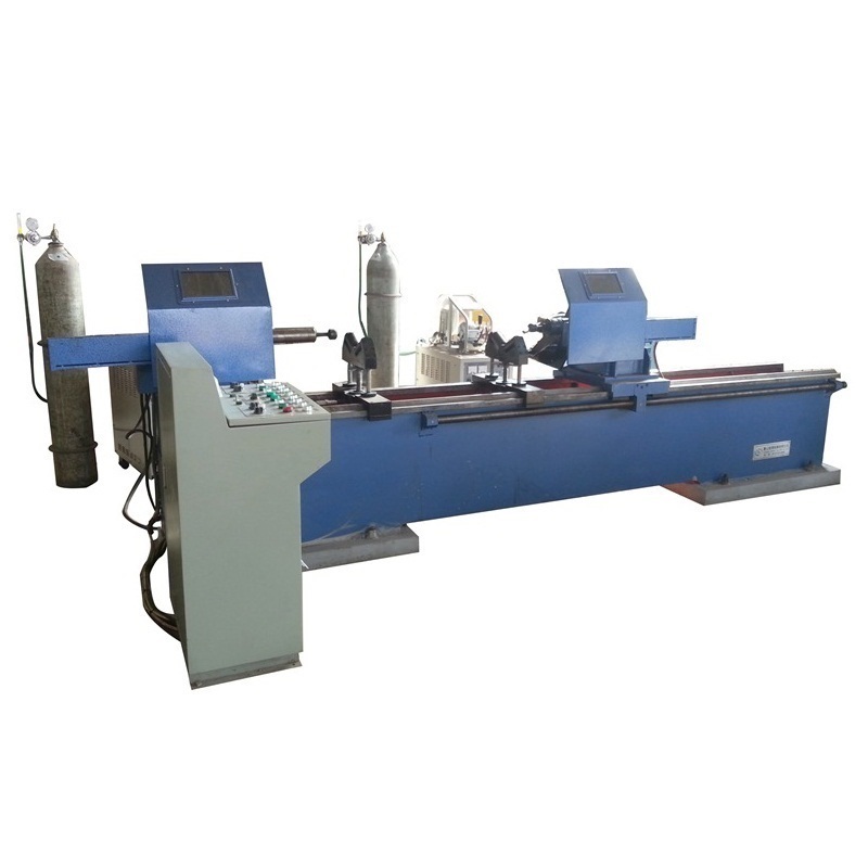 PLC Control Mining Duty Conveyor Roller Auto Making Machine Steel Conveyor Both Ends Welding Bearing Housing to Pipe Machine
