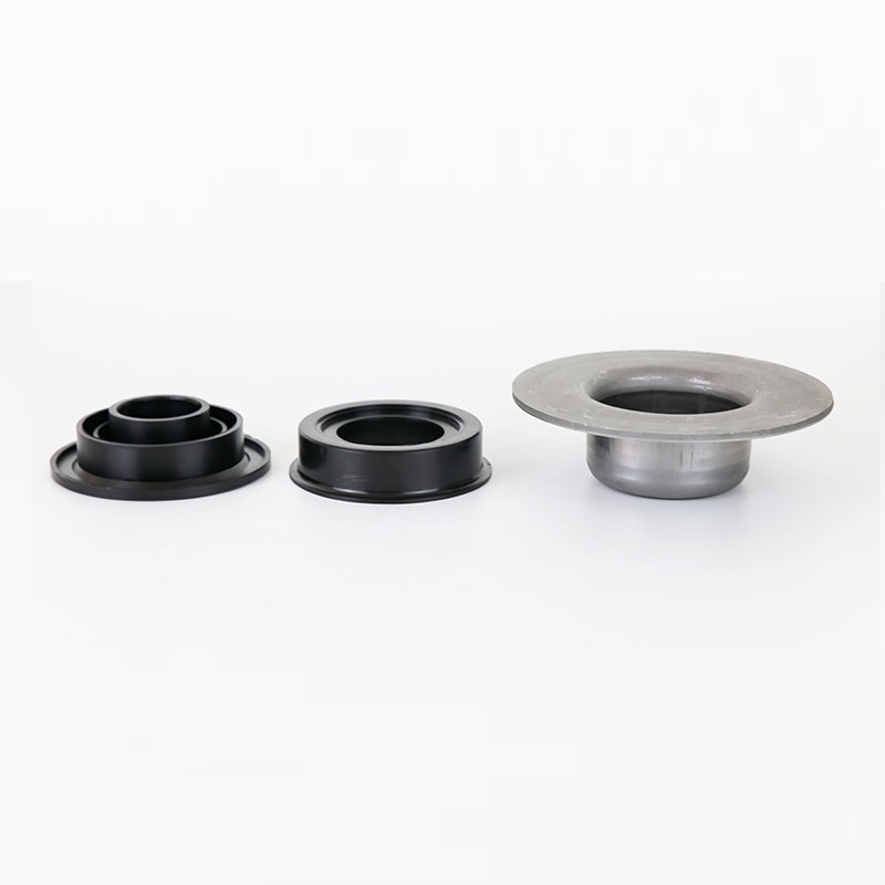 HAconveyor TKII6308 Punched Bearing Housing Labyrinth Seal Kits Heavy Duty Steel Belt Idler Conveyor Roller Components CE/ISO
