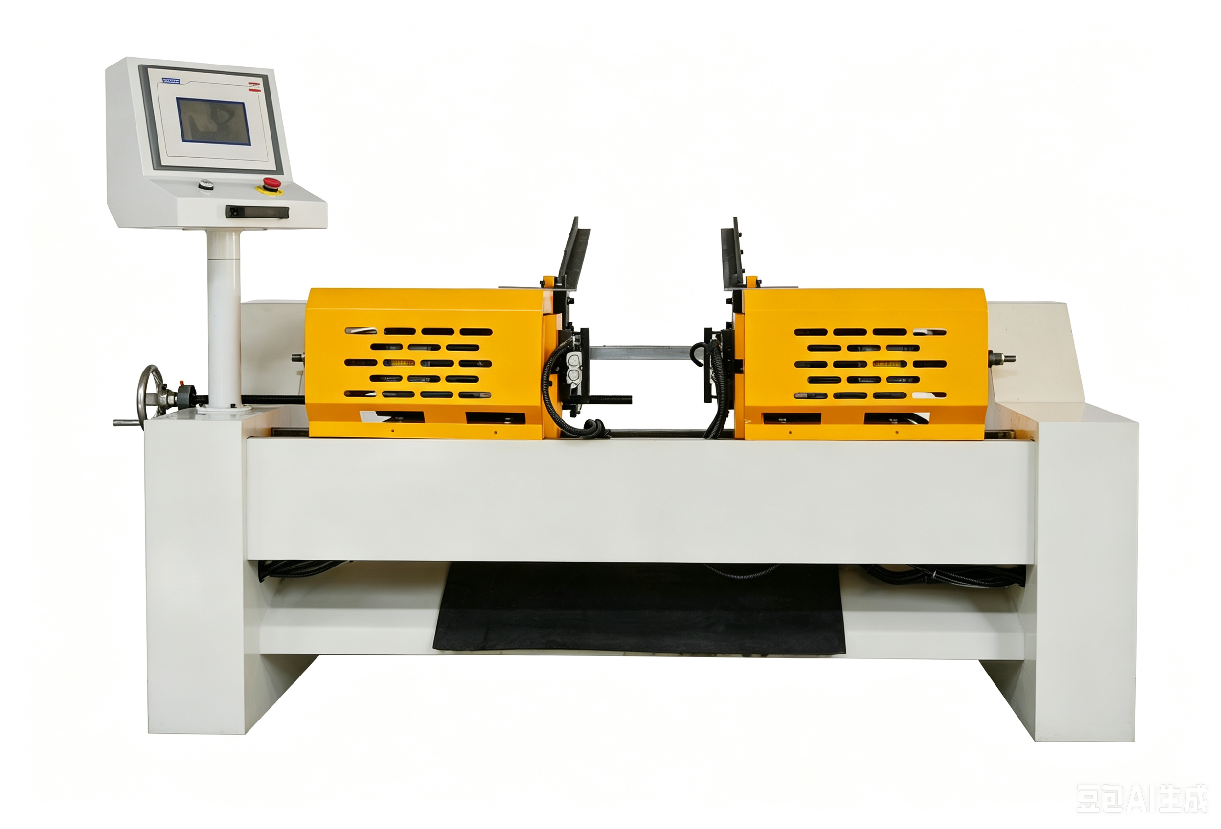 HAconveyor Steel Pipe Both Ends Inside Outside Auto Turning Hole Boring Deburring Machine Dia 20-140mm
