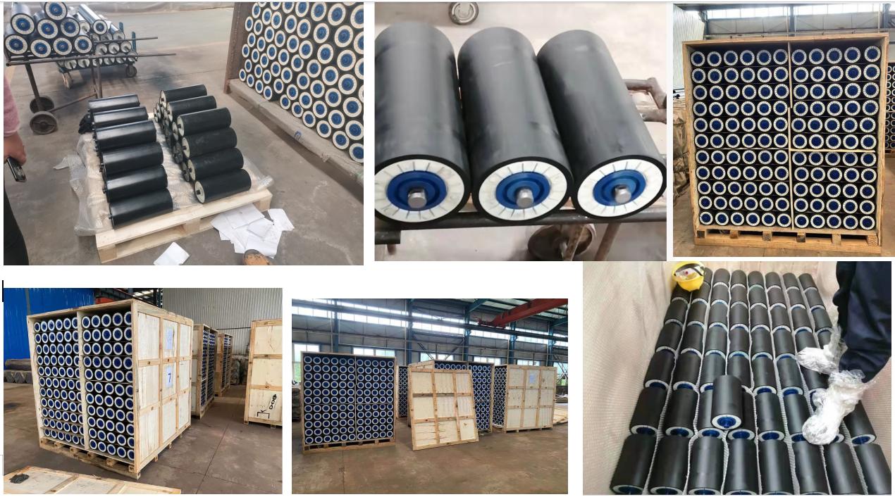 HDPE roller project in Columbia