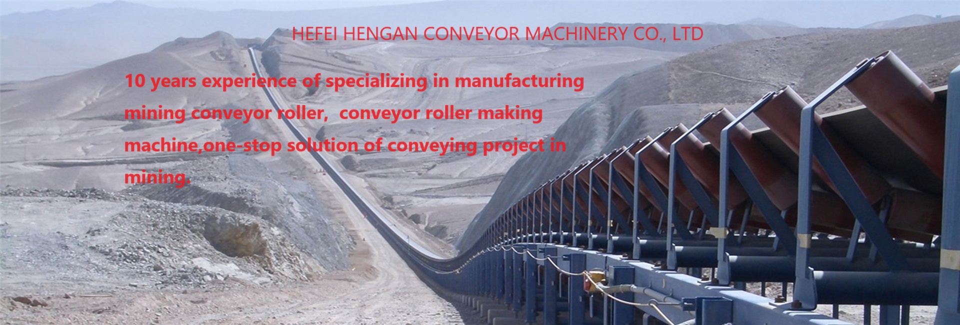 mining belt conveyor project in Dubai