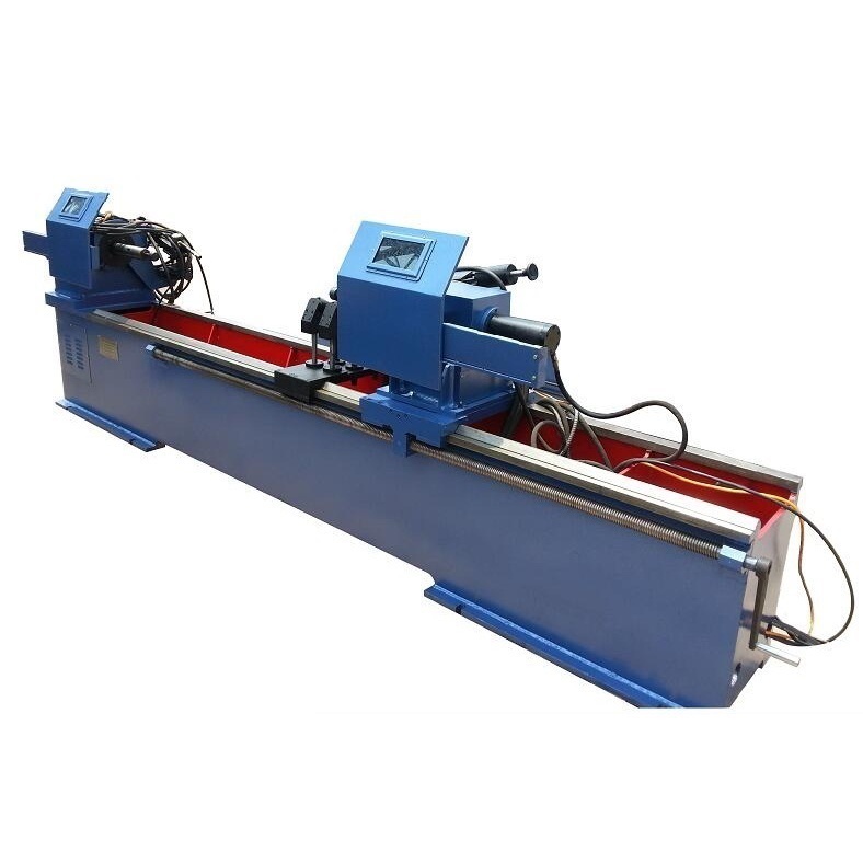 PLC Control Mining Duty Conveyor Roller Auto Making Machine Steel Conveyor Both Ends Welding Bearing Housing to Pipe Machine