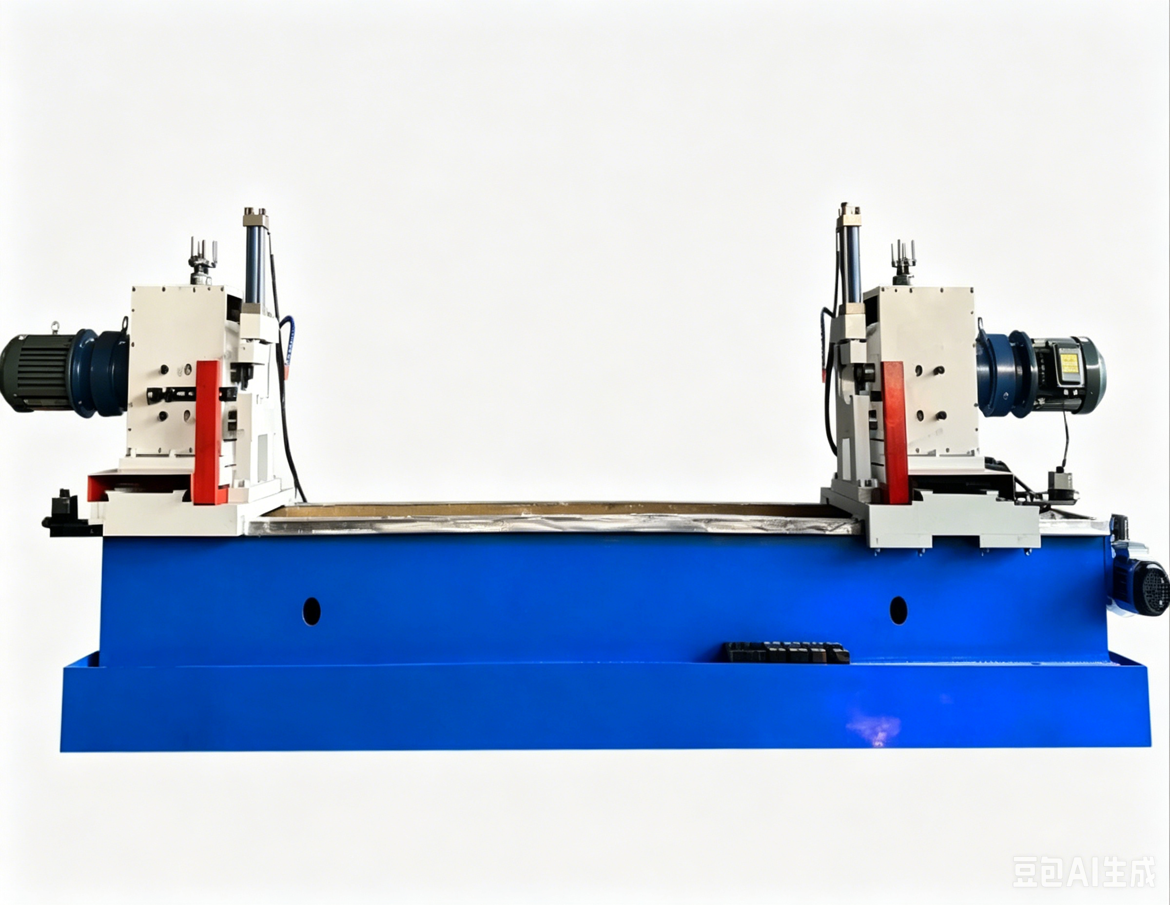 New Design Accuracy Mining Conveyor Roller Making Machine Steel Shaft Solid Bar 2 Heads Automatic H Type Milling Flat Slot Machine