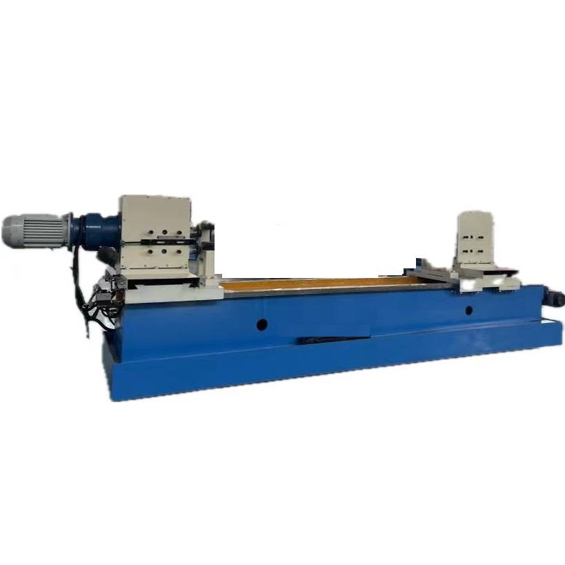 New Design Accuracy Mining Conveyor Roller Making Machine Steel Shaft Solid Bar 2 Heads Automatic H Type Milling Flat Slot Machine
