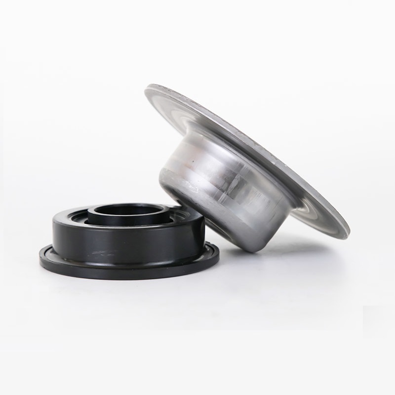 HAconveyor TKII6308 Punched Bearing Housing Labyrinth Seal Kits Heavy Duty Steel Belt Idler Conveyor Roller Components CE/ISO