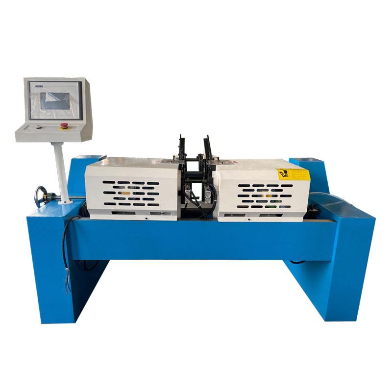 HAconveyor Steel Pipe Both Ends Inside Outside Auto Turning Hole Boring Deburring Machine Dia 20-140mm