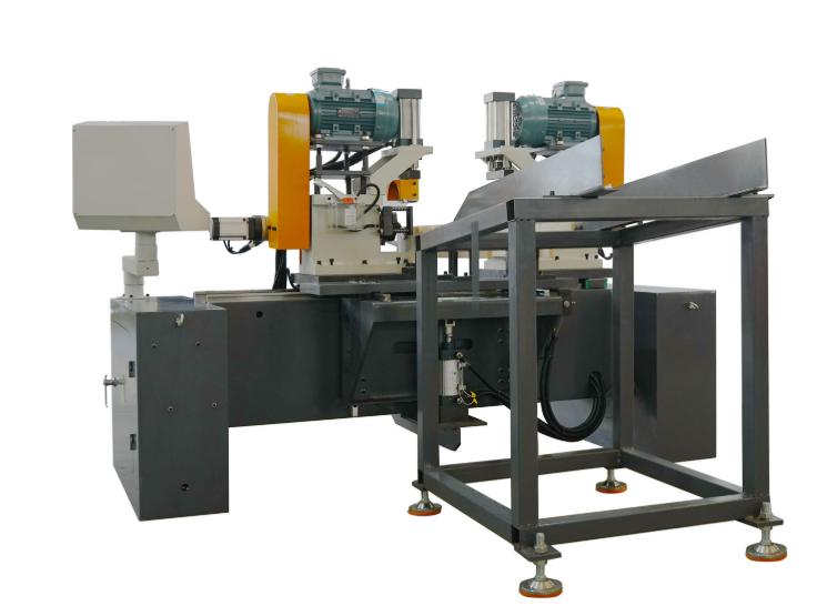 Tube DIA 20-159mm Both Ends Inside Outside Auto Hole Turning Boring Flaten Deburring Machine