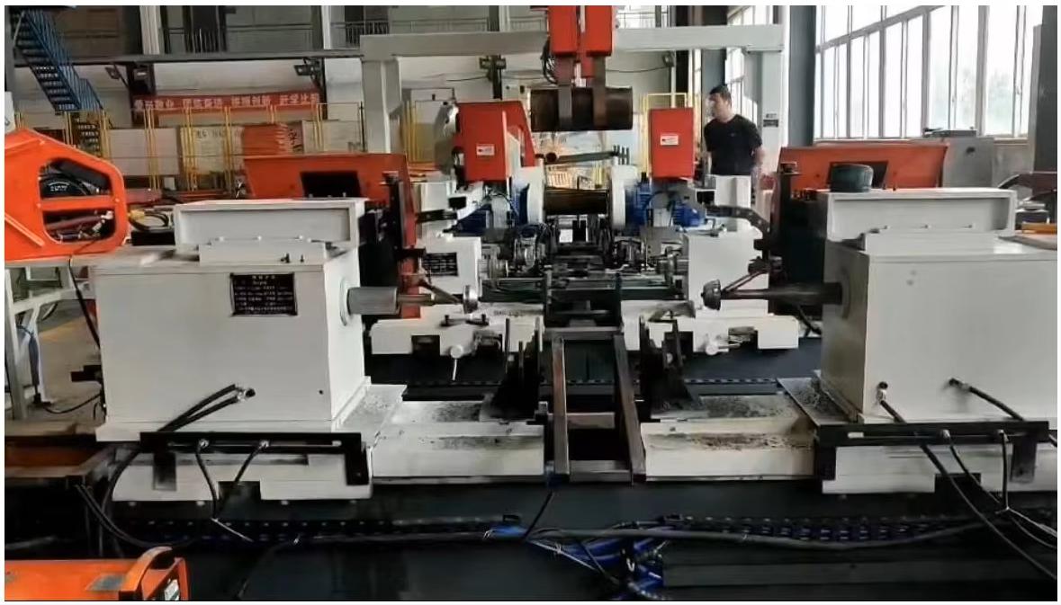 HAconveyor Brand China Quality Mining Steel Belt Conveyor Idler Roller Automatic Manufacturing Machine Line/Pipe Tube Roller Process/Shaft Process